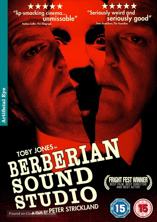 Berberian Sound Studio - British DVD movie cover