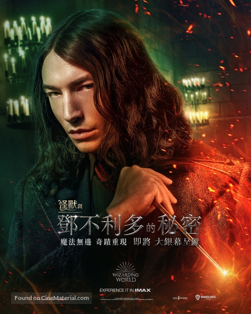 Fantastic Beasts: The Secrets of Dumbledore - Hong Kong Movie Poster