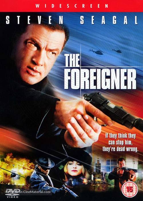 The Foreigner - Danish poster