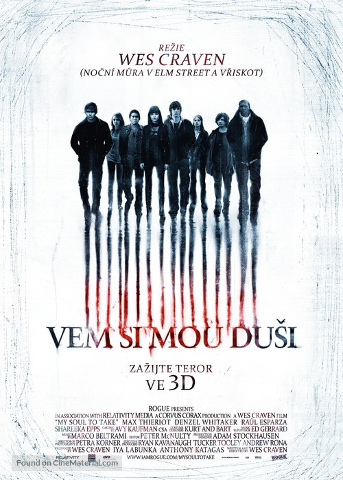 My Soul to Take - Czech Movie Poster