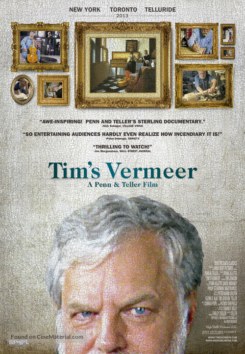 Tim&#039;s Vermeer - Canadian Movie Poster