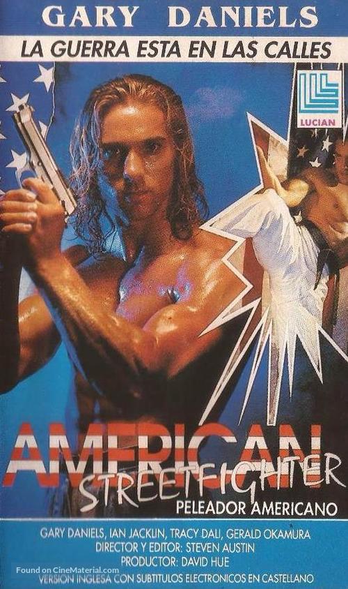 American Streetfighter - Spanish Movie Cover