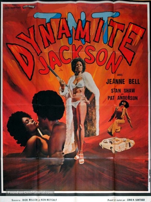 TNT Jackson - French Movie Poster