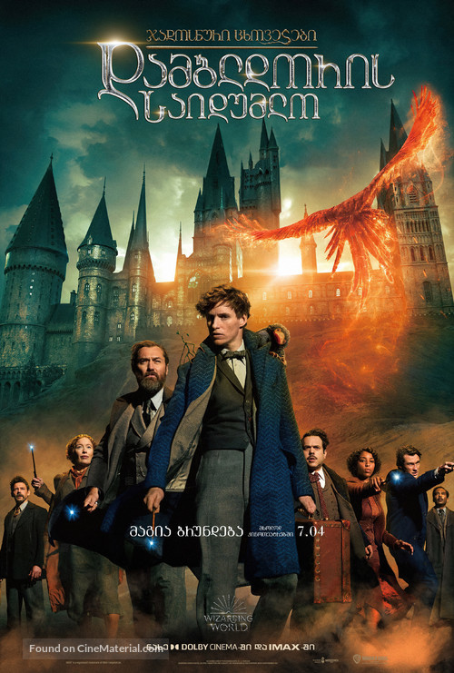 Fantastic Beasts: The Secrets of Dumbledore - Georgian Movie Poster