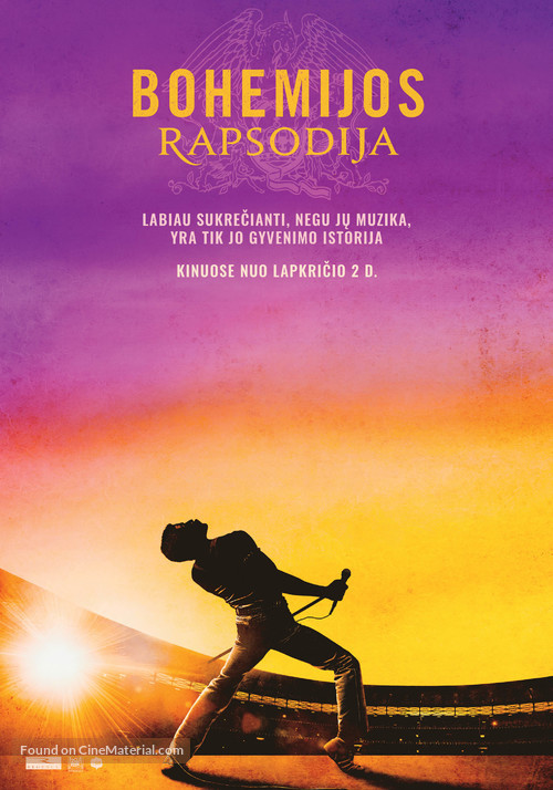 Bohemian Rhapsody - Lithuanian Movie Poster