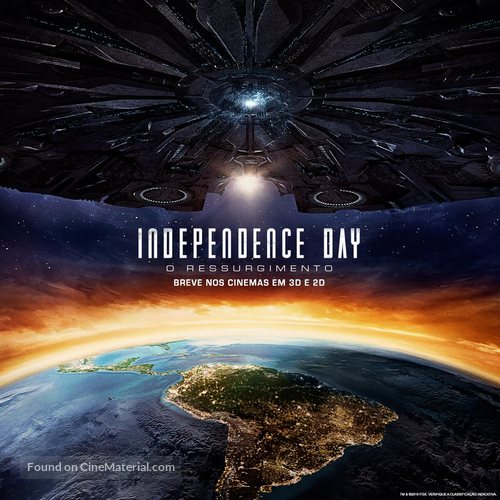Independence Day: Resurgence - Brazilian Movie Poster