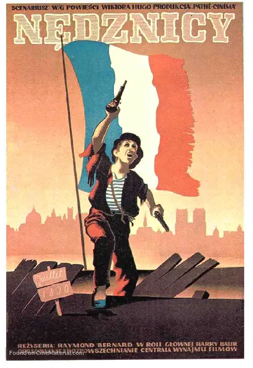 Les mis&eacute;rables - Polish Movie Poster