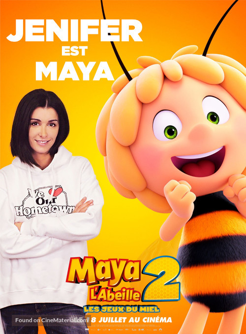 Maya the Bee: The Honey Games - French Movie Poster