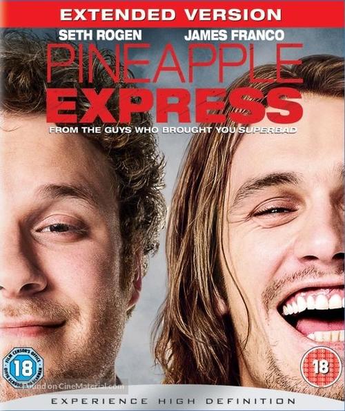 Pineapple Express - British Blu-Ray movie cover