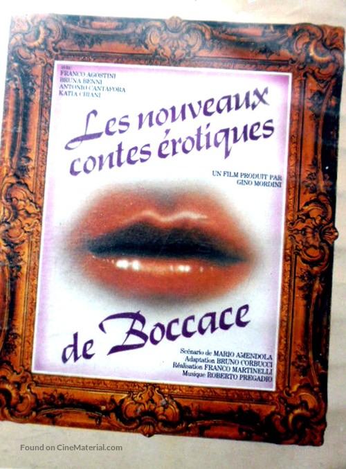 Decameron proibitissimo - Boccaccio mio statte zitto... - French Movie Poster