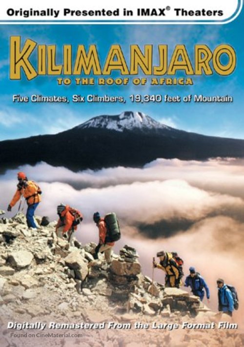 Kilimanjaro: To the Roof of Africa - DVD movie cover