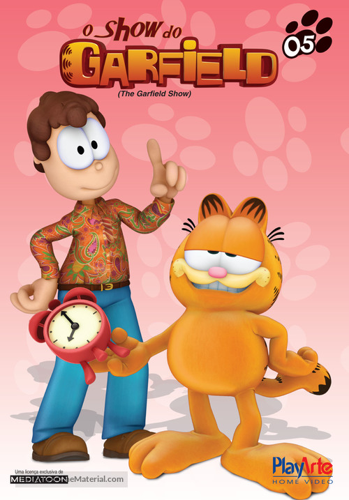 &quot;The Garfield Show&quot; - Brazilian DVD movie cover