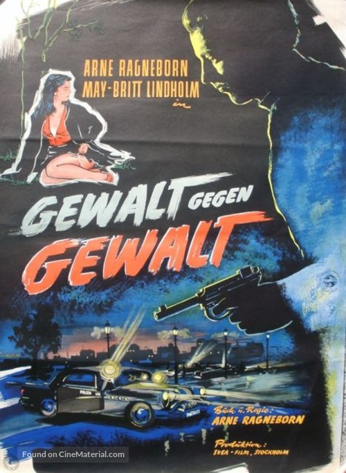 Farlig frihet - German Movie Poster