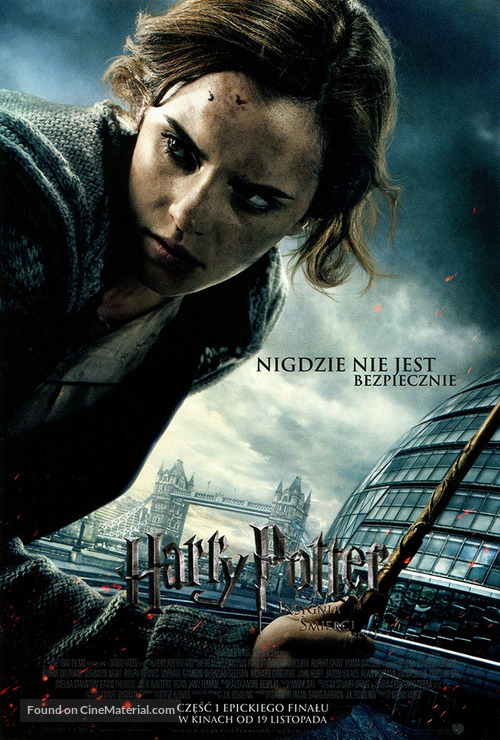 Harry Potter and the Deathly Hallows - Part 1 - Polish Movie Poster