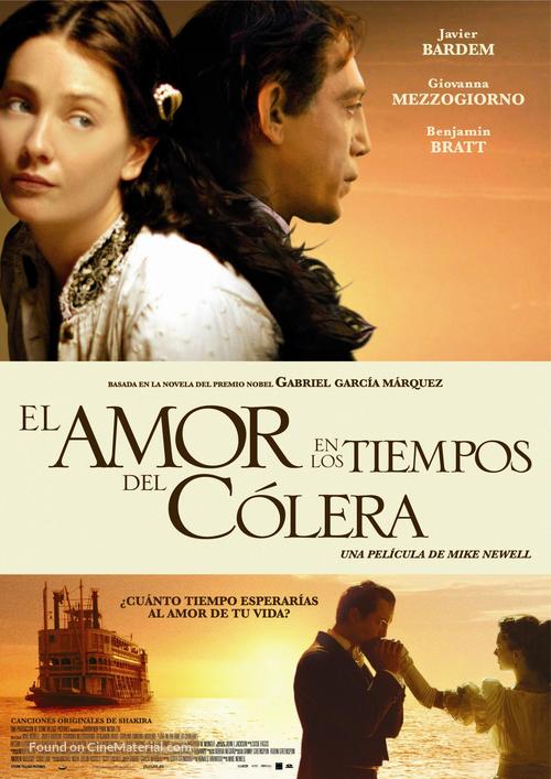 Love in the Time of Cholera - Spanish Movie Poster