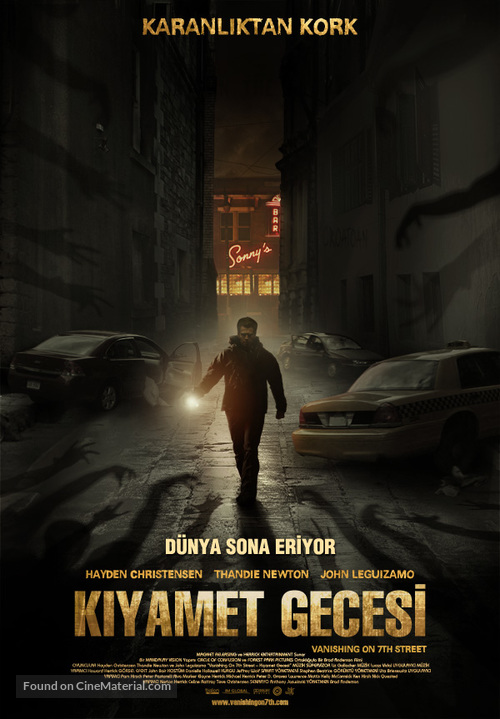 Vanishing on 7th Street - Turkish Movie Poster