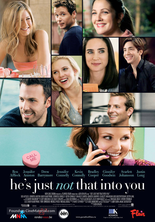 He&#039;s Just Not That Into You - Belgian Movie Poster
