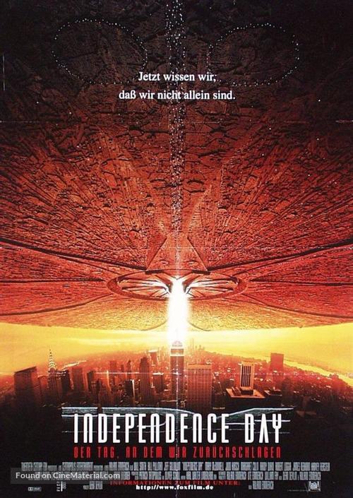 Independence Day - German Movie Poster