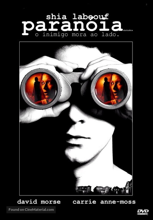 Disturbia - Portuguese Movie Cover