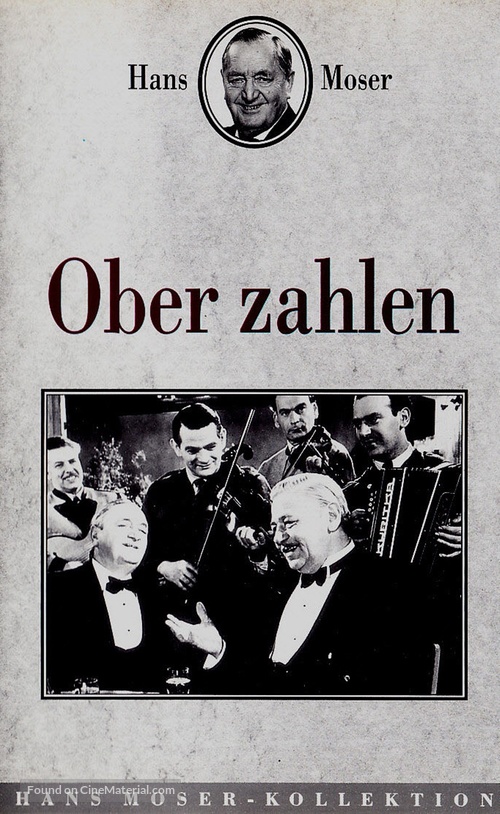 Ober zahlen - German VHS movie cover