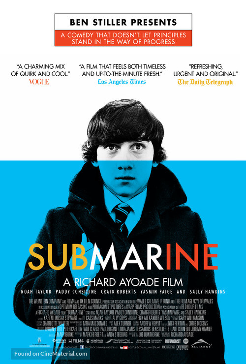 Submarine - Canadian Movie Poster