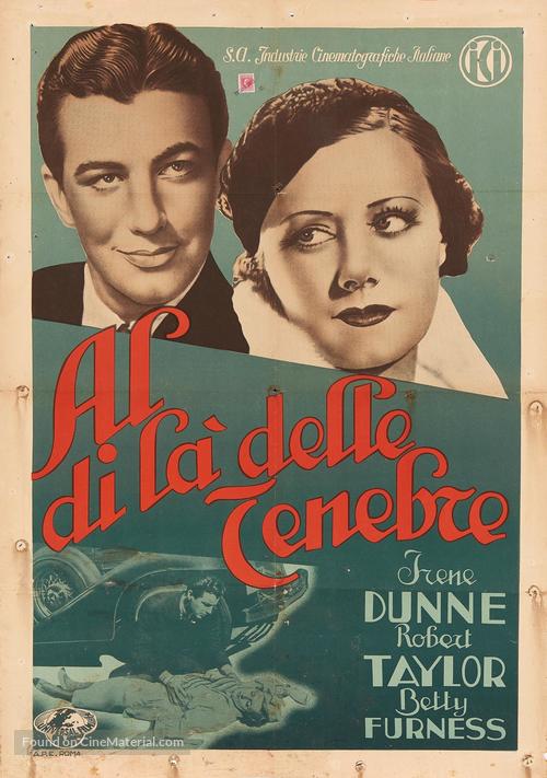 Magnificent Obsession - Italian Movie Poster