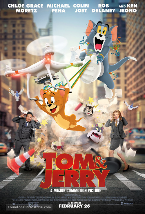 Tom and Jerry (2021) movie poster