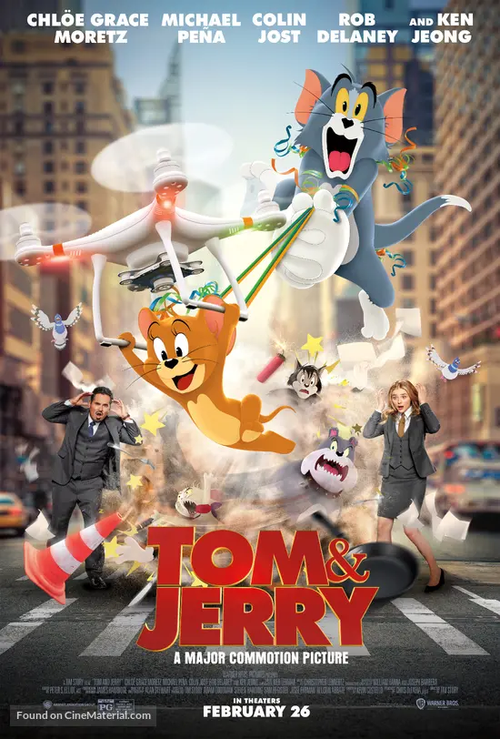 Tom And Jerry 2021 Movie Poster tom-and-jerry-2021-movie-poster