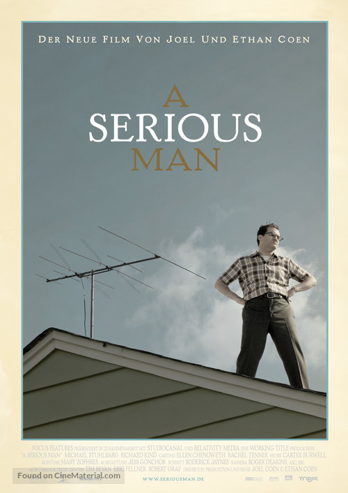 A Serious Man - German Movie Poster