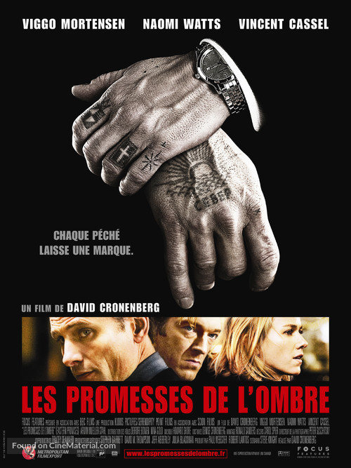 Eastern Promises - French Movie Poster
