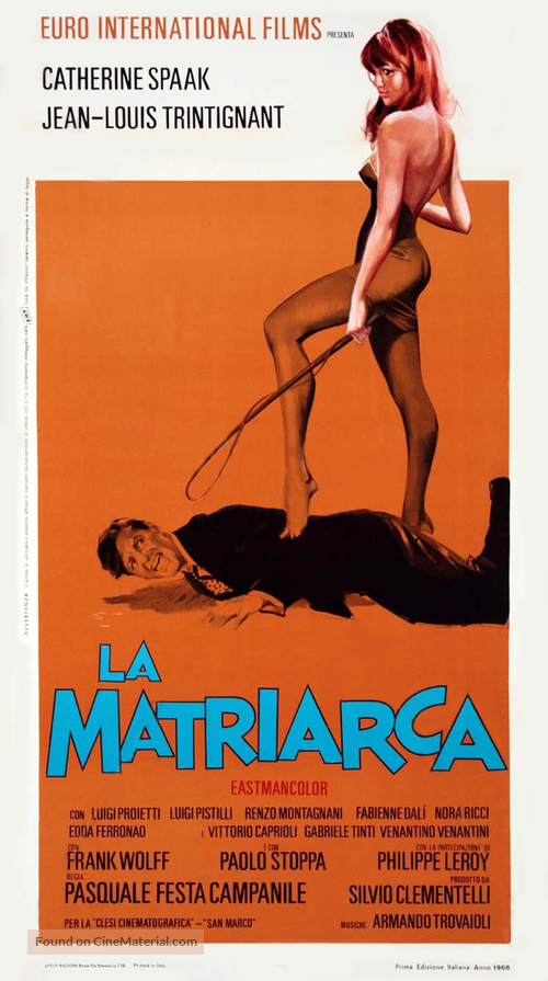 La matriarca - Italian Movie Poster