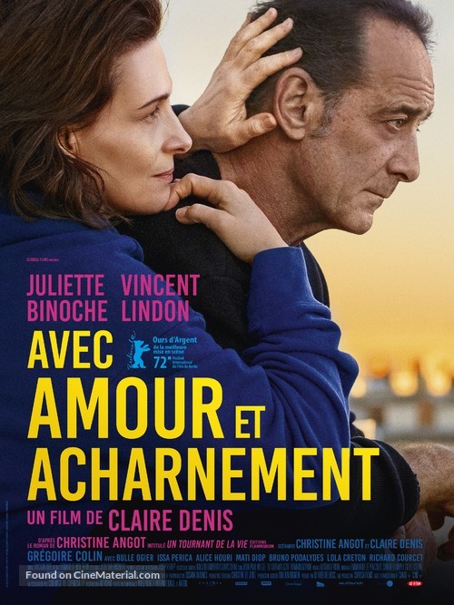 Avec amour et acharnement - French Movie Poster