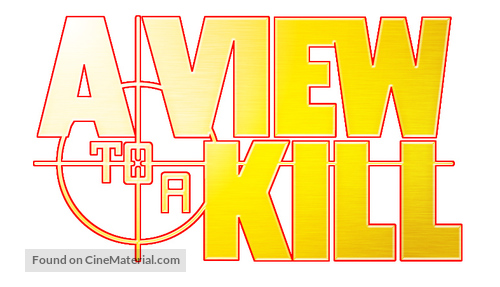 A View To A Kill - Logo