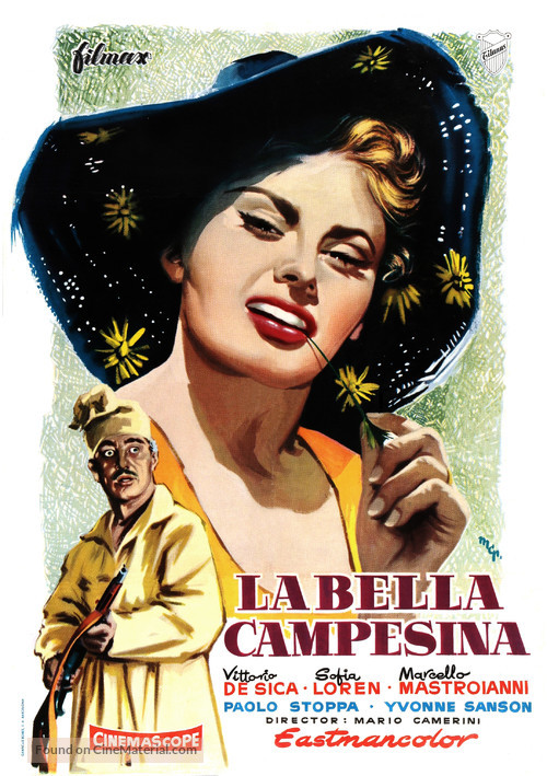 La bella mugnaia - Spanish Movie Poster