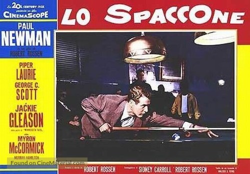 The Hustler - Italian Movie Poster