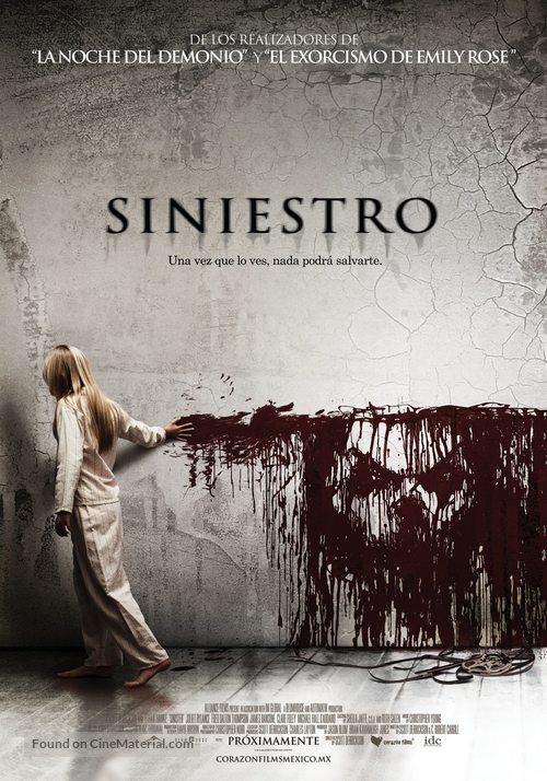 Sinister - Mexican Movie Poster