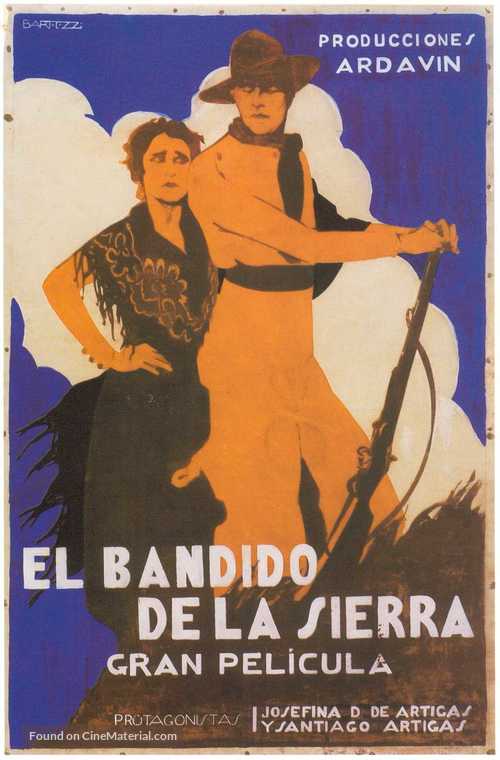 Bandido de la sierra, El - Spanish Movie Poster