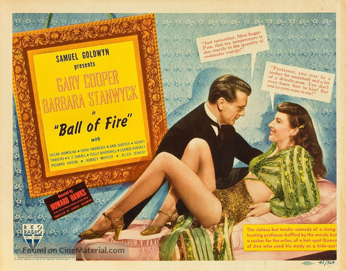 Ball of Fire - Movie Poster