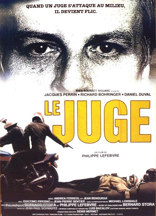 Le juge - French Movie Poster