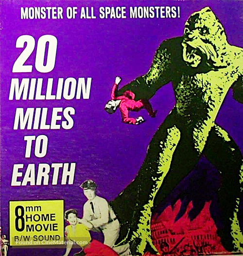 20 Million Miles to Earth - Movie Cover