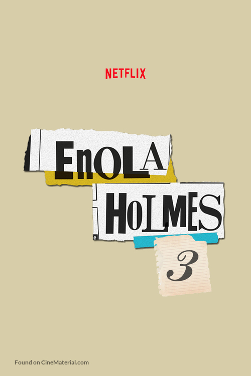 Enola Holmes 3 - Movie Poster