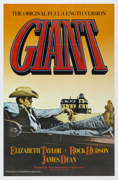 Giant - Re-release movie poster