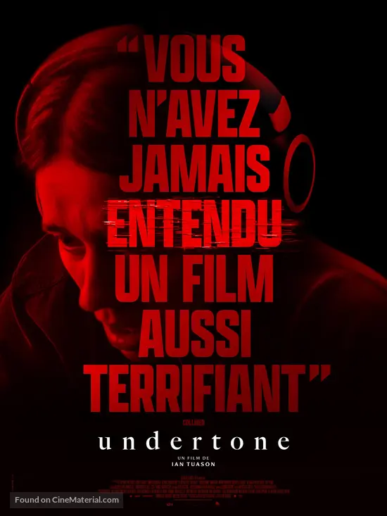 Undertone - French Movie Poster