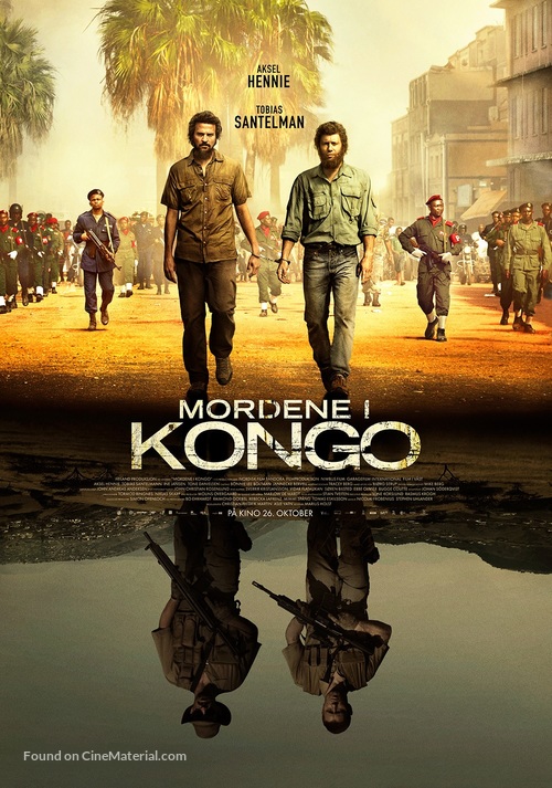 Mordene i Kongo - Norwegian Movie Poster