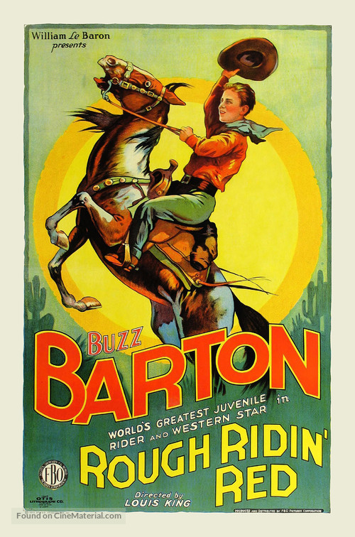 Rough Ridin&#039; Red - Movie Poster