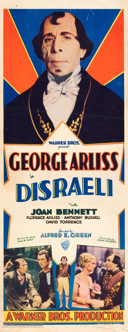 Disraeli - Movie Poster