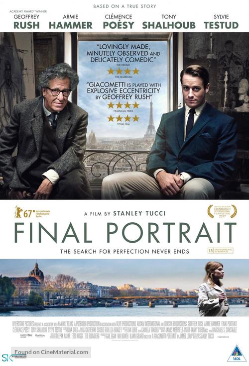 Final Portrait - South African Movie Poster