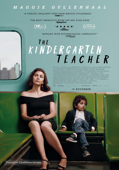 The Kindergarten Teacher - Dutch Movie Poster