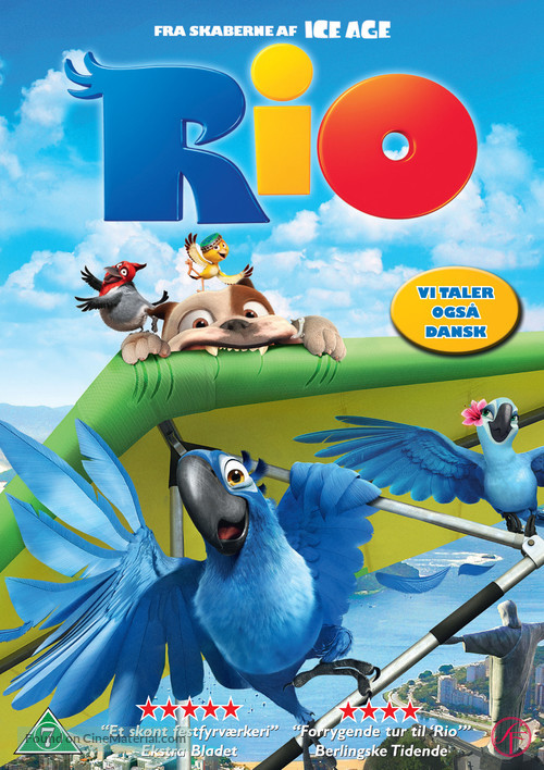 Rio - Danish DVD movie cover