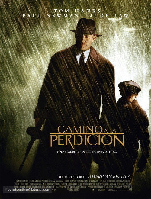 Road to Perdition - Spanish Movie Poster